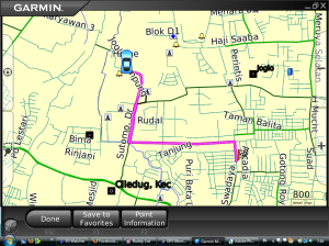 Garmin Route